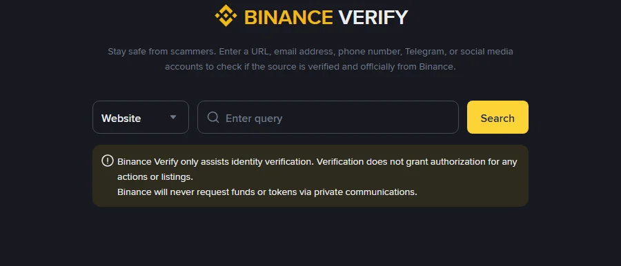 Email kana SMS inonzi ndeyeBinance ndeyechokwadi here? Anti-phishing code neBinance Verify